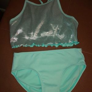 Two piece bathing suit